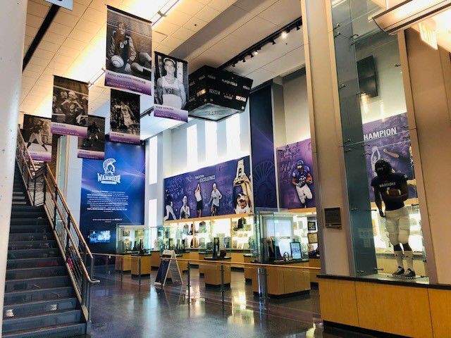 Warriors Display at WSU